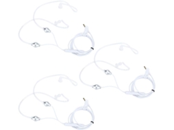 Filfeel 3 - Set Conduit Écouteurs Com Bouchons D ' Oreilles Em Silicone Para Telefones Celulares, Rayonnement