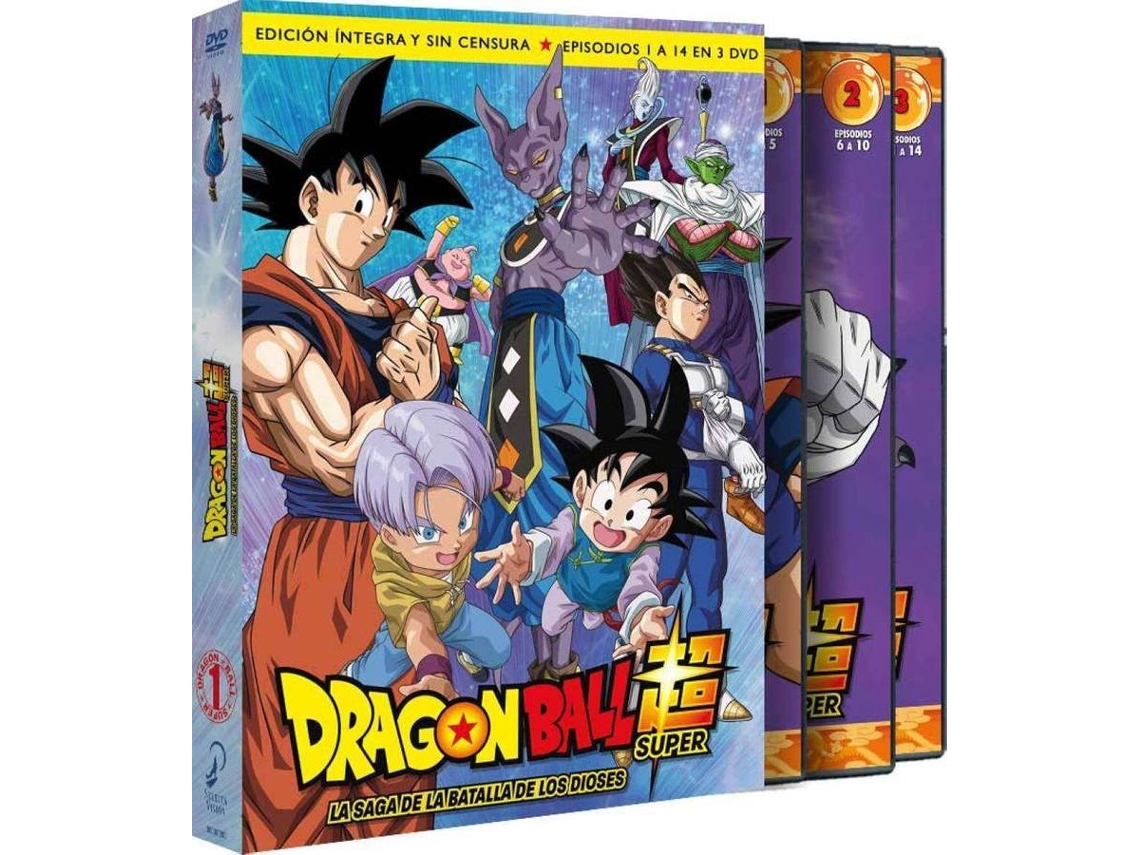 Dragon Ball Super Dublado E Legendado Completo Série Em Dvd