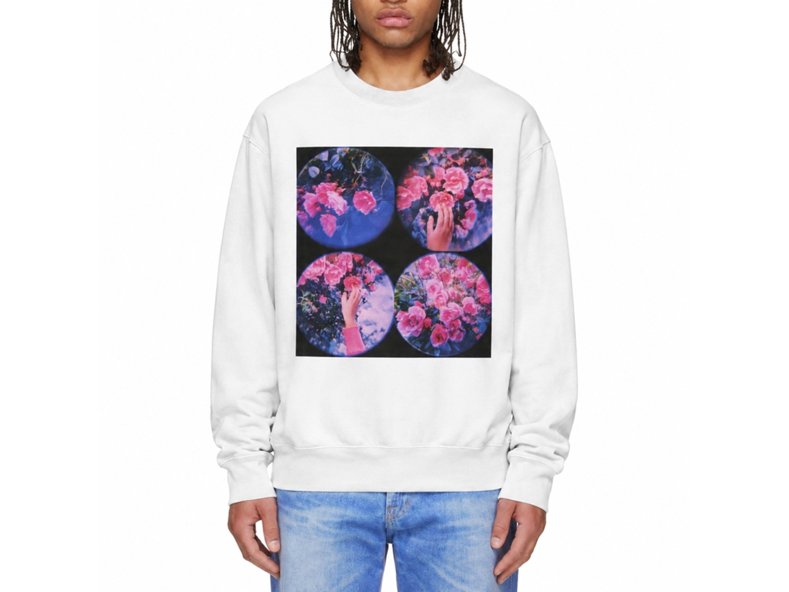 Rockinstone Roses, Moon Classic Sweatshirt Unique Designer Style