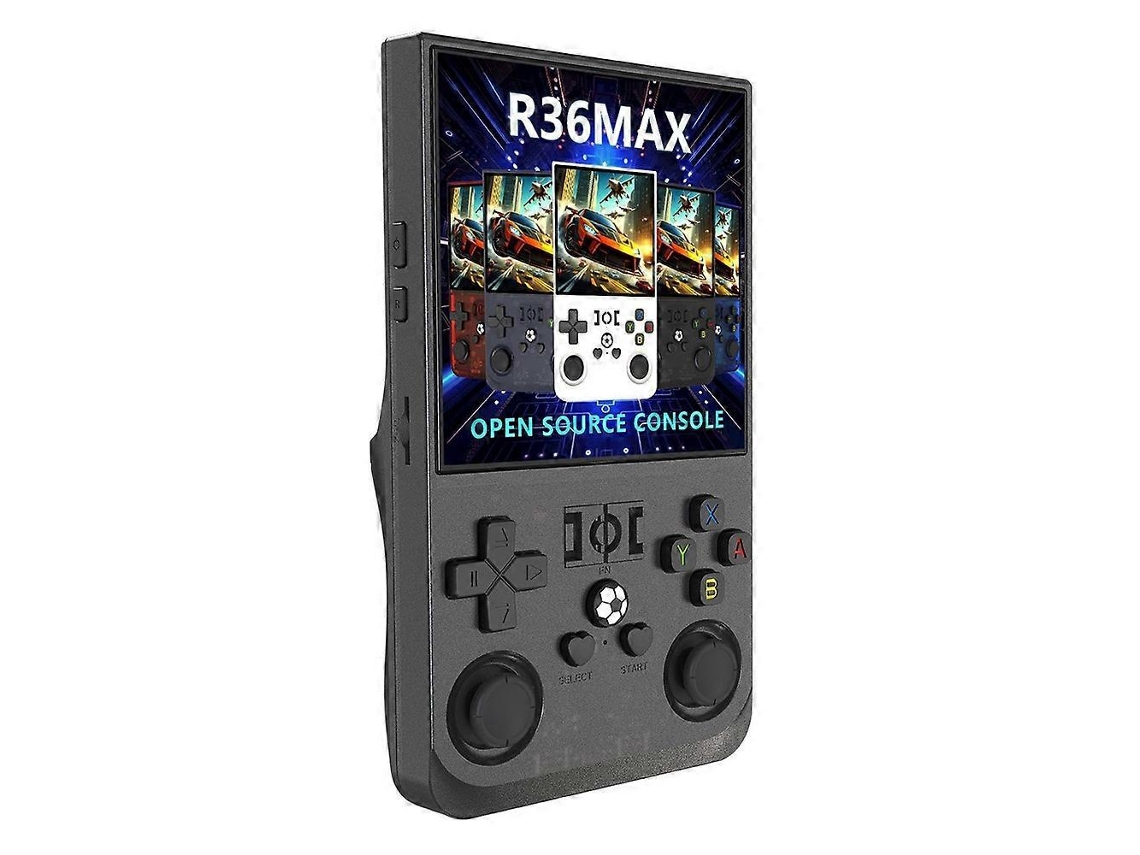 Console De Jogos Portátil R36 Max De 64 Gb E 4 Polegadas, Máquina De Jogos Retrô Portátil Ly Ebike