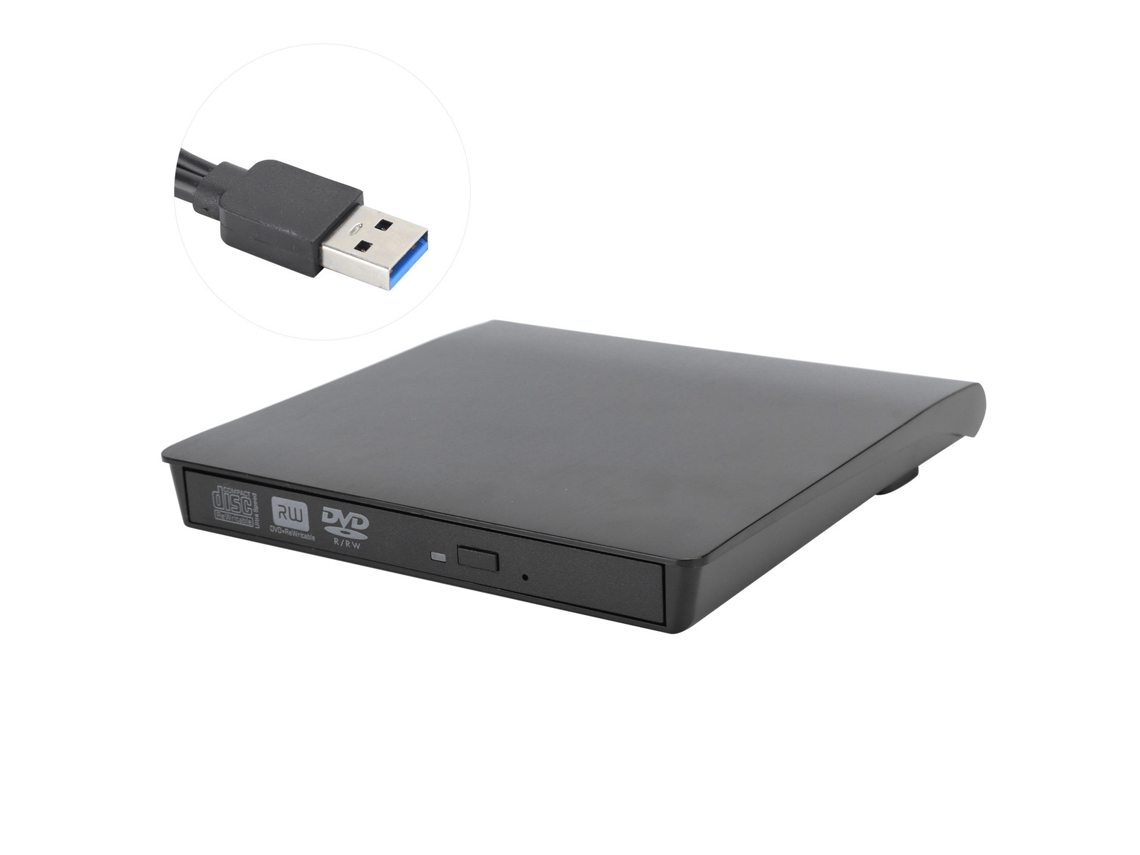 Unidade Óptica Externa Typec Usb3.0 Gravador De Dvd De Alta Velocidade Para Notebook E Computador