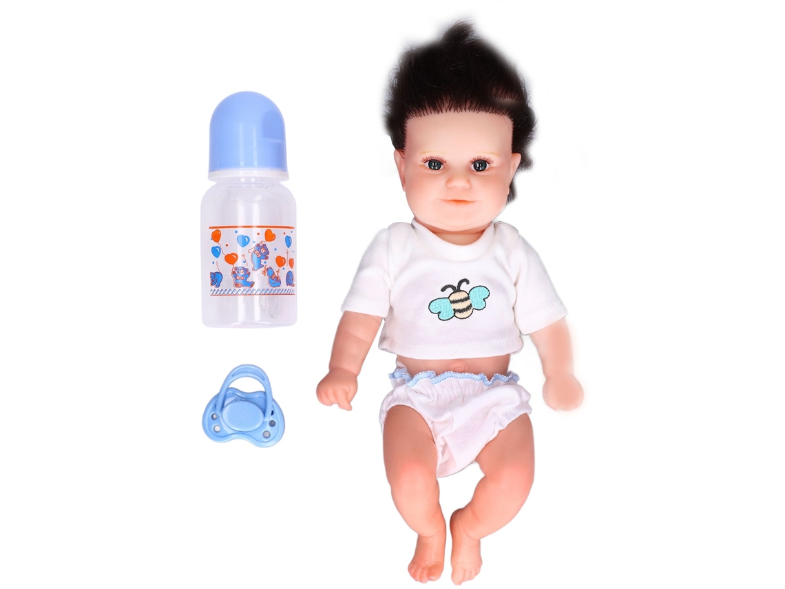 20du26 boneca de Bebê Recém nascido de Silicone 12 Polegadas Realista com Roupas Presente