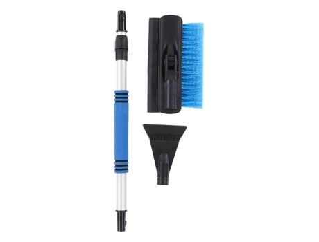 Raspador de Gelo Extensível AKOZON Raspador de Gelo Multifuncional Retrátil Escova de Neve Alça de Liga de Alumínio