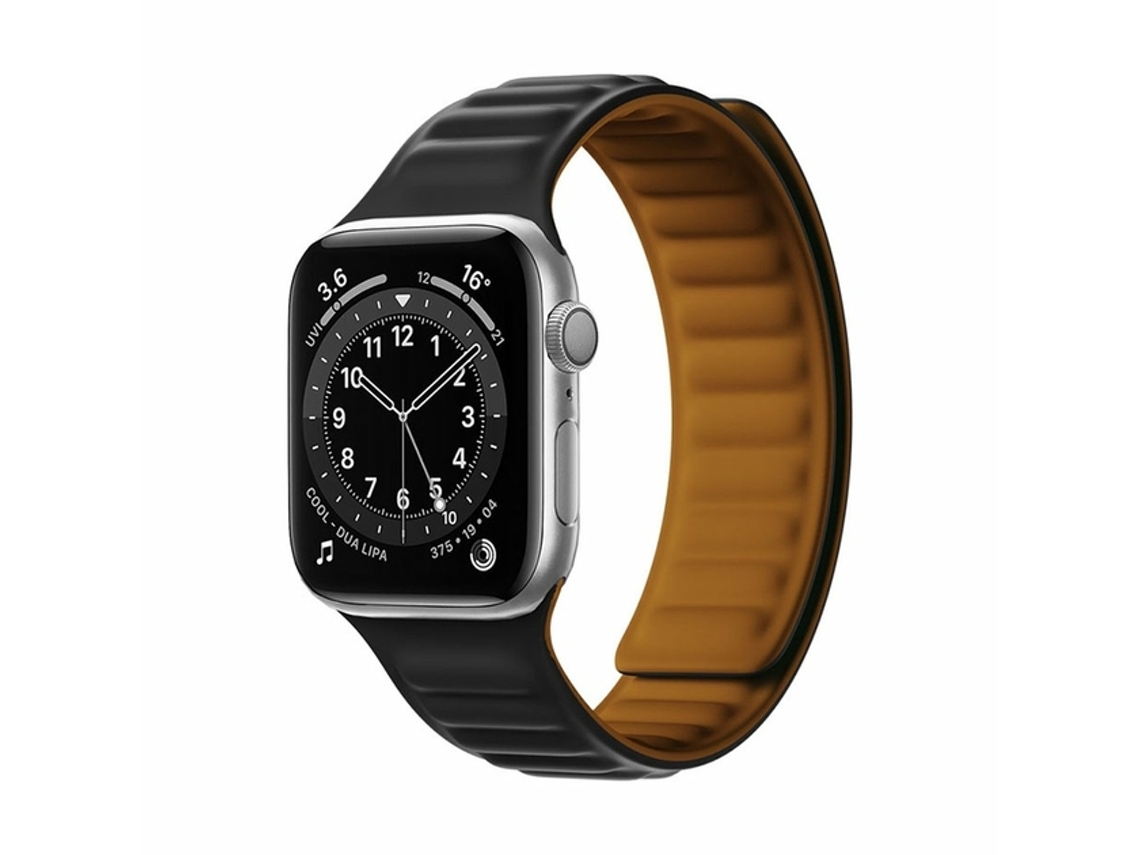 Pulseira Magnética para Apple Watch 7/8/9 41 Mm Preto