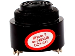 Alarme Eletrônico Piezoelétrico de Tom Contínuo 85 Db, 3 24 V Cc CHABERLU (92fb767347f0ae2848314b1e158f30d3)