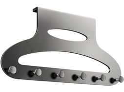 Suporte De Porta Genérico Com Ganchos Na Parte Superior, Armazenamento Em Metal