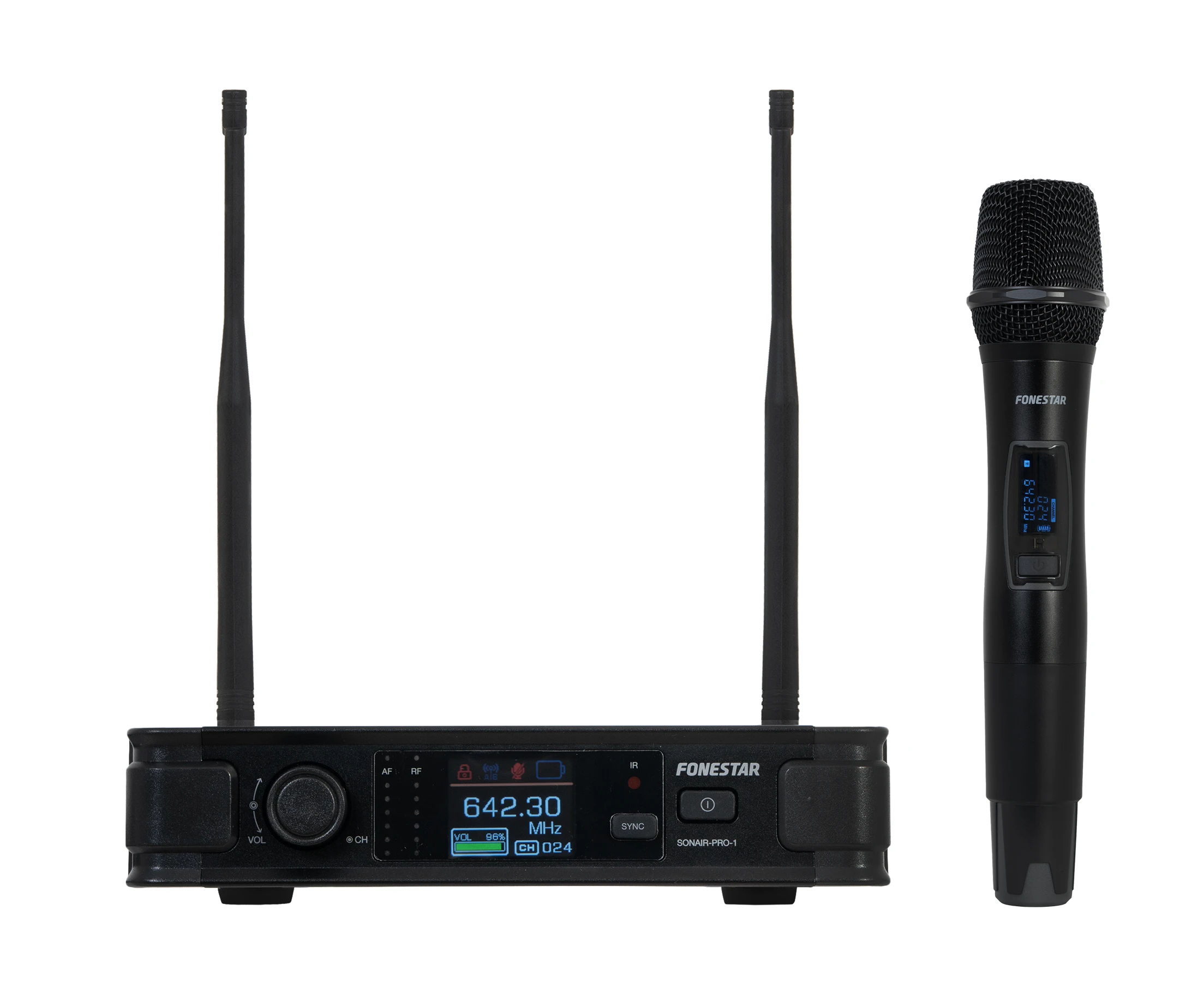 Microfone Sem Fio FONESTAR SONAIR-PRO-1M