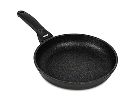 Frigideira Antiaderente De Alumínio Prensado Blackplus® Le Diamant Frypan Ultra Resistente Risoli 32 Cm