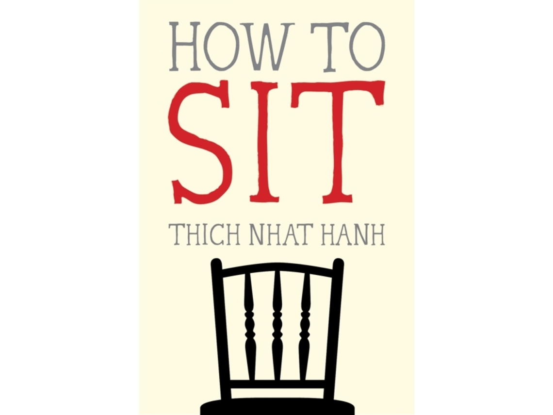 Livro How to Sit de Thich Nhat Hanh (Inglês)