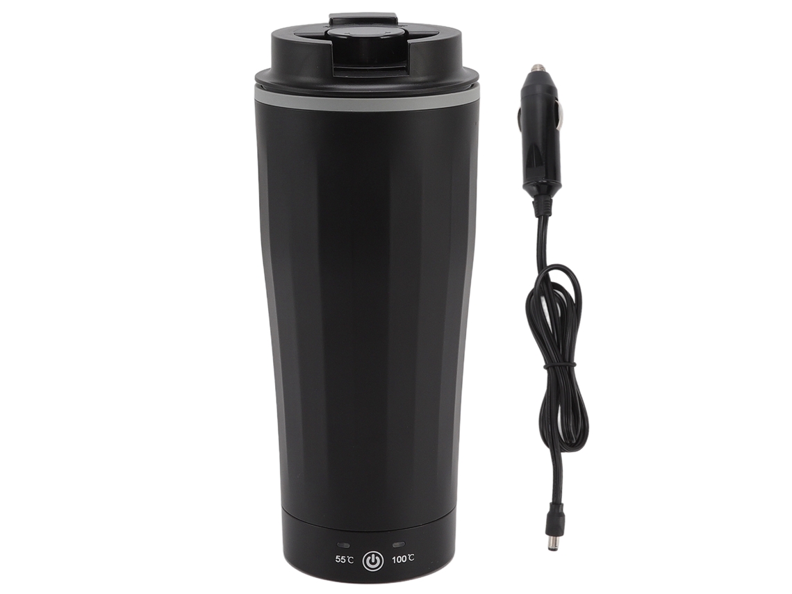 Copo de viagem com aquecimento inteligente 450ml, controle de temperatura e manutenção de calor LAXISCREED