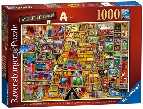 Puzzle  Awesome AlphabetA (1000 Peças)