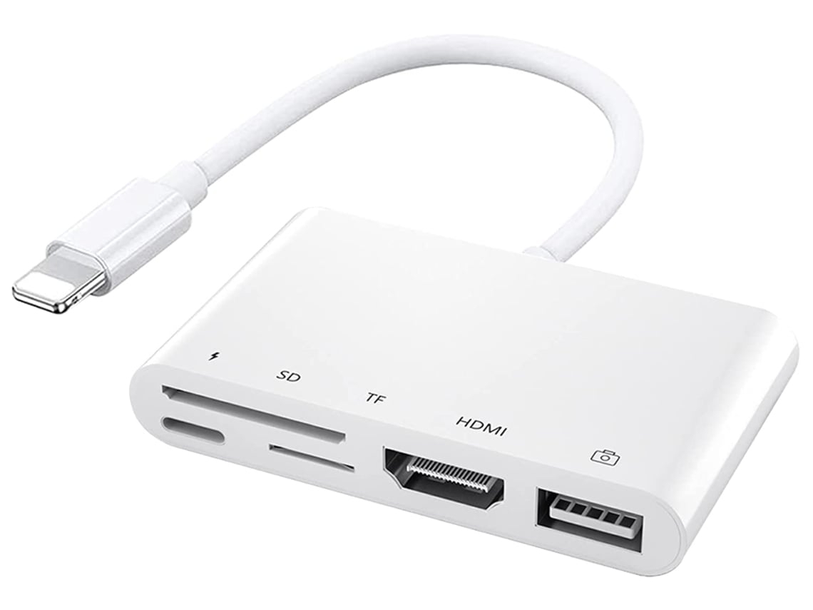 Adaptador Hdmi De Iluminação Hdmi1211-y6 Branco*