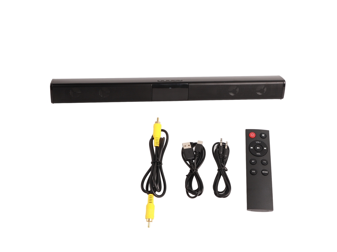 Aetheria alto falante Rgb Bluetooth Bs 28e com Luzes Coloridas para Tv Computador Home Theater