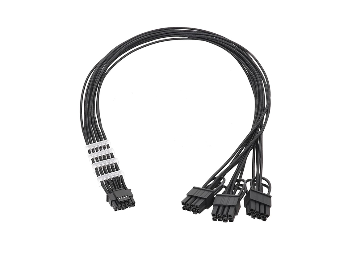 Cabo De Alimentação Modular Atx3.0 Original 12vhpwr 8 Pinos E 3 Para