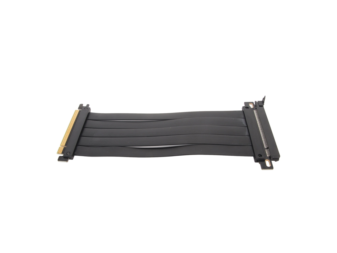 Cabo Riser PCIe 4.0 X16 Extensor Flexível 180° com Blindagem, 40cm | S/MARCA