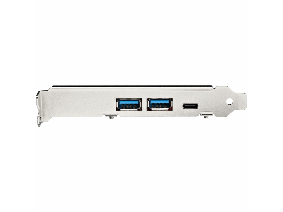 Startech.Com Placa Pcie Usb de 5 Portas Placa Pcie Usb 3.1 Gen 2 de 10 Gbps com 1X Usb-C e 2X Usb-A 1X Idc de 2 Portas Expansão de Header Usb de 5 Gbps Interno Placa Controladora Pci Express Usb C