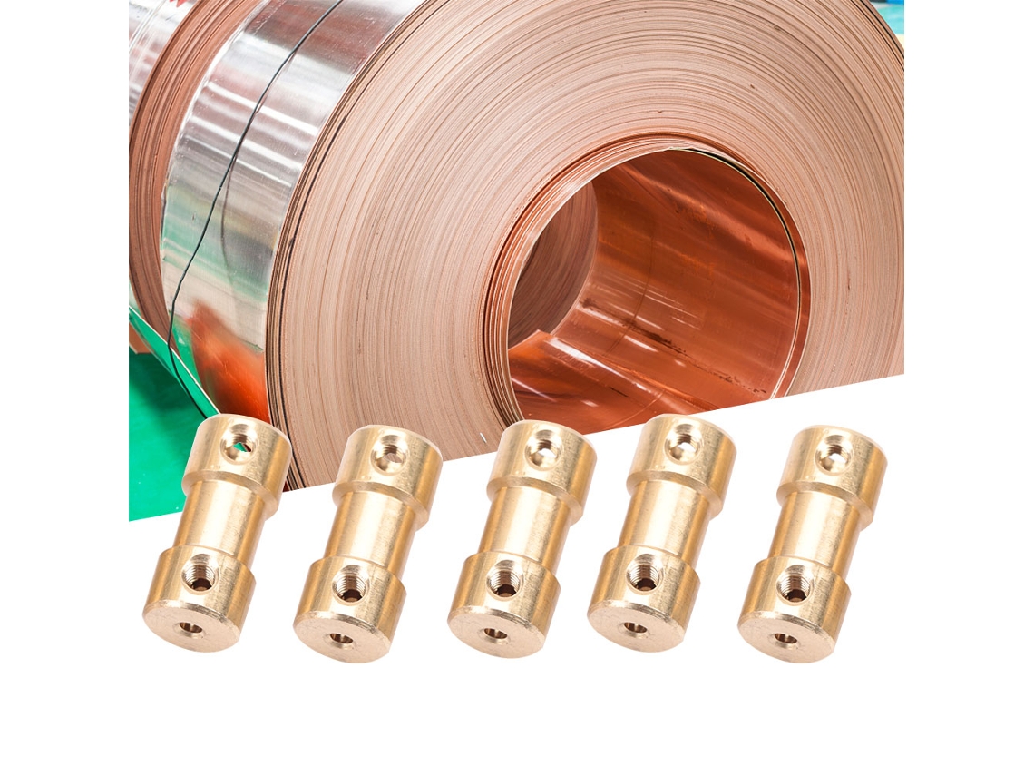 Conector De Eixo De Cobre Para Motor 2.3-3.0mm 5pcs