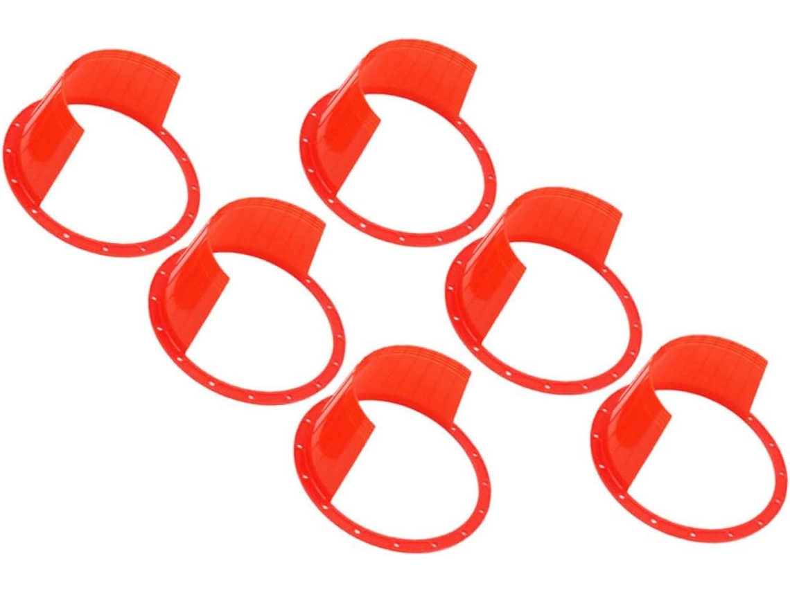 Conjunto de 6 Espaçadores Adaptadores para Montagem de Alto falantes de Carro SFUSHOS