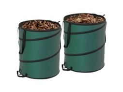 Vaso de planta retangular BTFORUS, 56x42cm, com furos, plástico cinza escuro