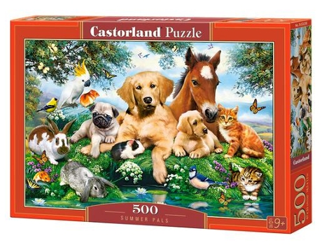 LAND SUMMER PALS 500 PCS, PUZZLE, 500 UNIDA.