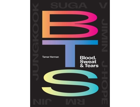 Livro bts: blood, sweat & tears de tamar herman (inglês)