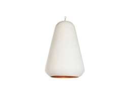 Luminária de Teto em Ferro Patinado Branco, 58x58x85cm ALEXANDRA HOUSE LIVING
