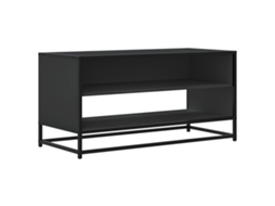 Tv Cabinet, Tv Cabinets Vidaxl Preto Madeira Processada (n/a)