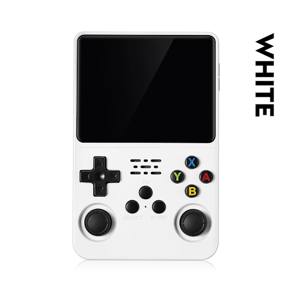 Console de Videogame Portátil Retrô R36s com Sistema Linux, Tela Ips de 3,5 Polegadas, 64 Gb de Jogos, Estilo 4 AQUAFORGE