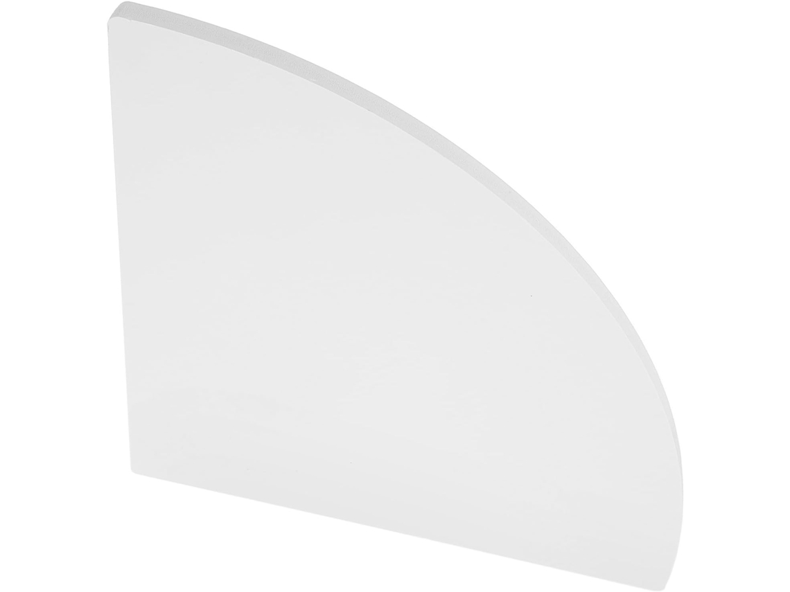 Prateleira De Canto Suspensa Ultechnovo Para Banheiro E Quarto, Feita De Pvc Com Alta Capacidade Carga E Design Elegante