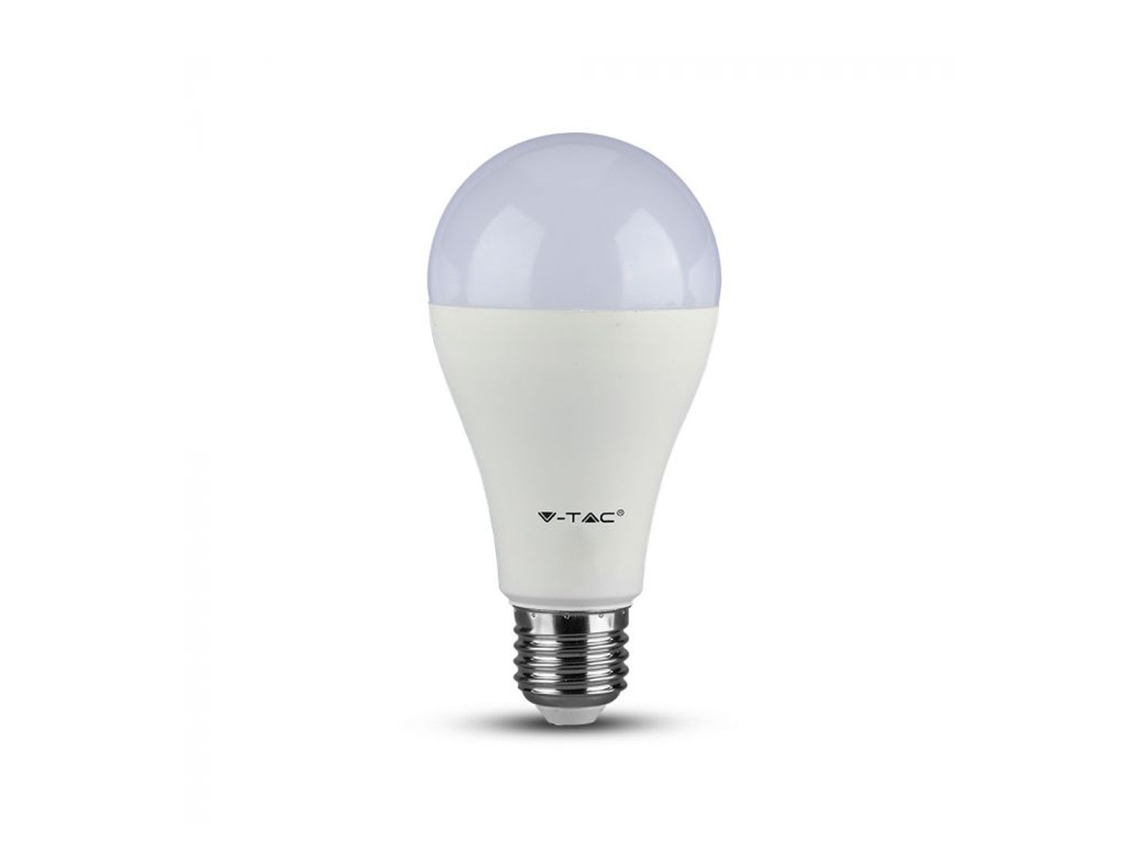 Lâmpada Led Plastic 15w A65 2700k E27 (2 Unid. ) V-tac