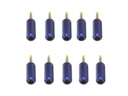 Conector De Fone De Ouvido Plug 4 Polos Com Clamp De Fio
