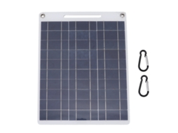 Laxiscreed Painel Solar 13w Flexível Com Saída Usb Dupla Para Carregamento Ecológico