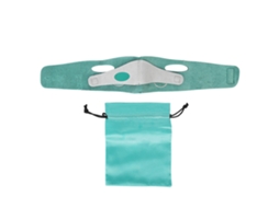 Banda Formadora Facial V Line Para Emagrecimento, Elevar A Pele, Reduzir Papada E Rugas Cinturão Facial Verde