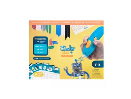 Start Plus Costc Komplektas Rozszerzony 3d Pen 0.77 Mm Turquoise 3doodler