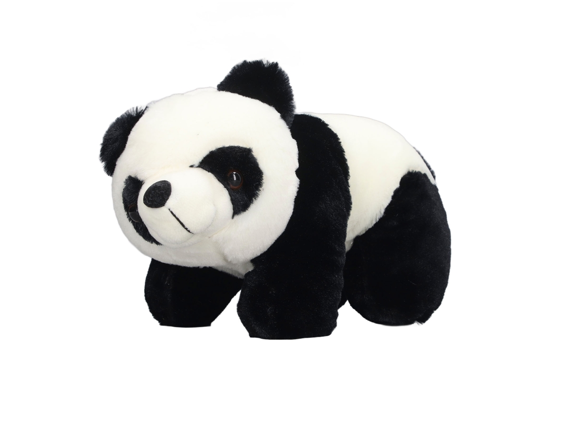 Brinquedo De Pelúcia Panda 30cm Macio Fofo Presente Decoração Para Crianças E Adultos