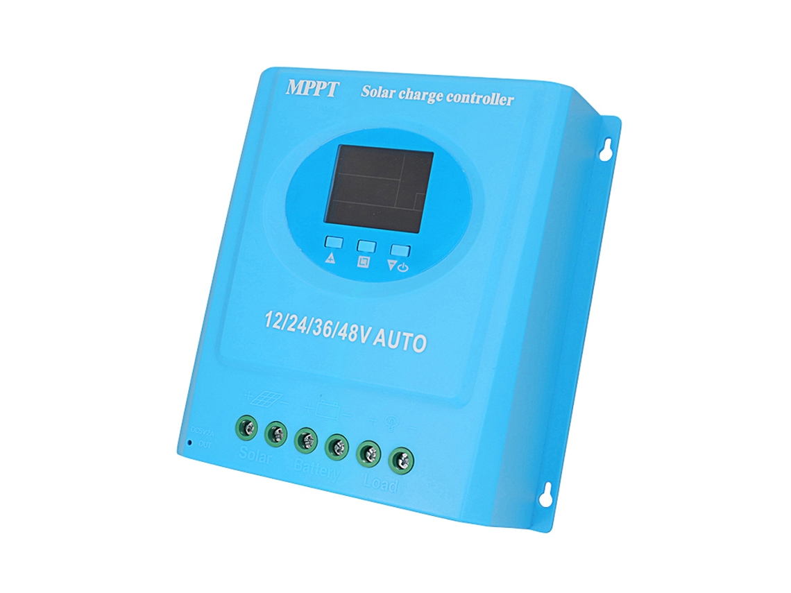 Controlador De Carga Solar Mppt 150a Laxiscreed Com Ecrã Lcd Para 12v, 24v, 36v E 48v