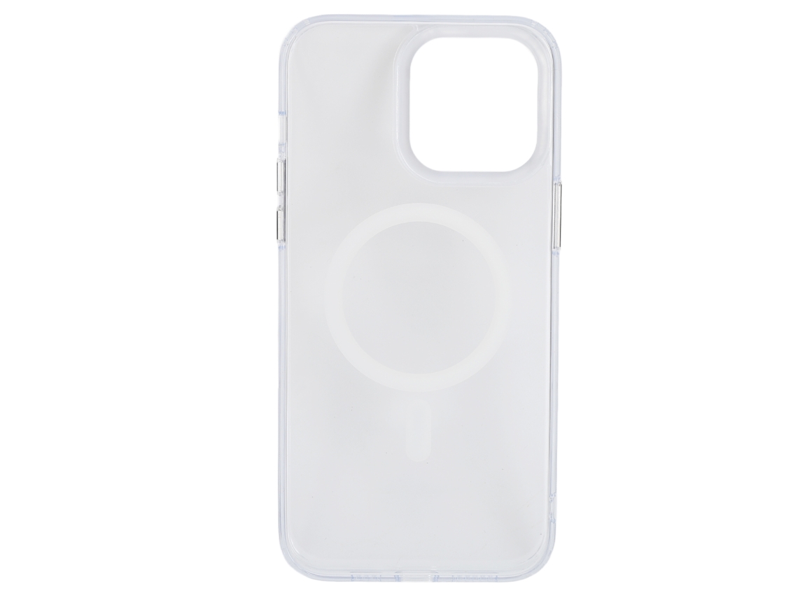 Capa de Telefone Transparente Magnética Antiqueda Grip Confortável para iPhone 14 Pro Max