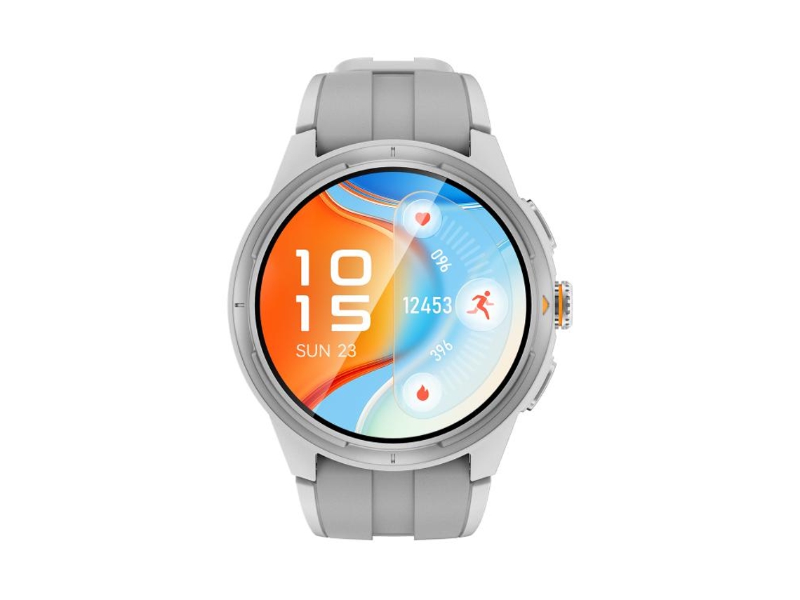 (prateado) Smartwatch Esportivo Leve Com Tela Amoled De 1,43 Polegadas E Monitoramento De Frequência Cardíaca.