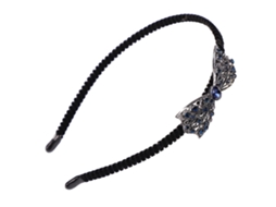 Faixa De Cabelo Antiderrapante Com Strass