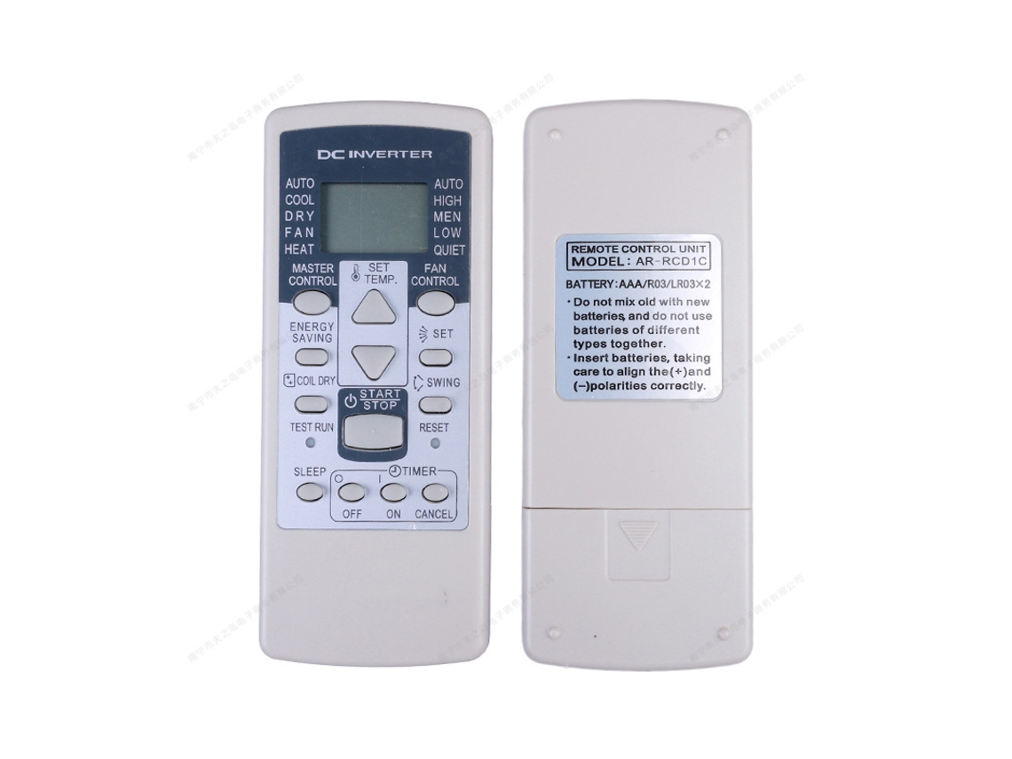 Controle Remoto para Ar Condicionado Fujitsu Ar rcd1c Substituição XIAOMOYU