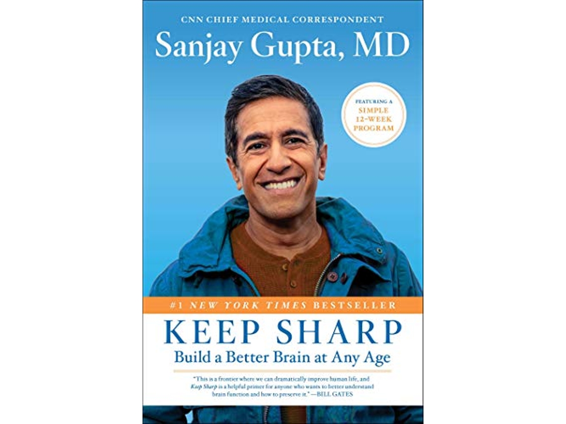 Livro Keep Sharp de Sanjay Gupta Md (Inglês - Capa Dura)