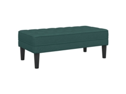 Conjunto 1 Otoman Moderno Vidaxl Verde Contraplacado (113 X 57 X 39 Cm)