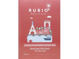 Livro Estimulación de destrezas motoras finas grafomotricidad de Fundación Cuadernos Rubio (Espanhol)