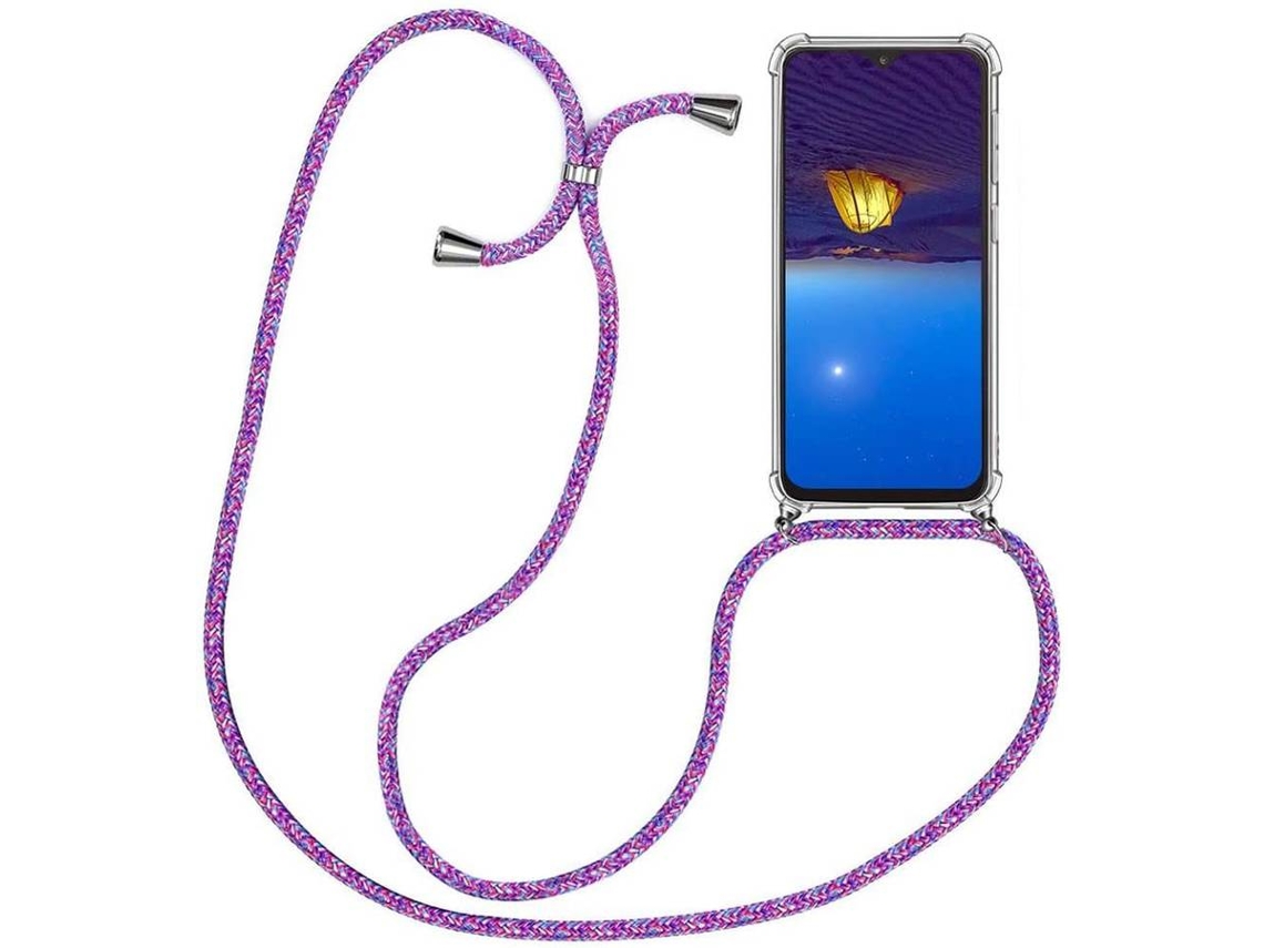 Capa Samsung Galaxy A40s HONGWE. Com corda Transparente