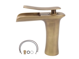 Torneira de Água Fria em Aço Inoxidável 304 Rosca G1/2 S/MARCA