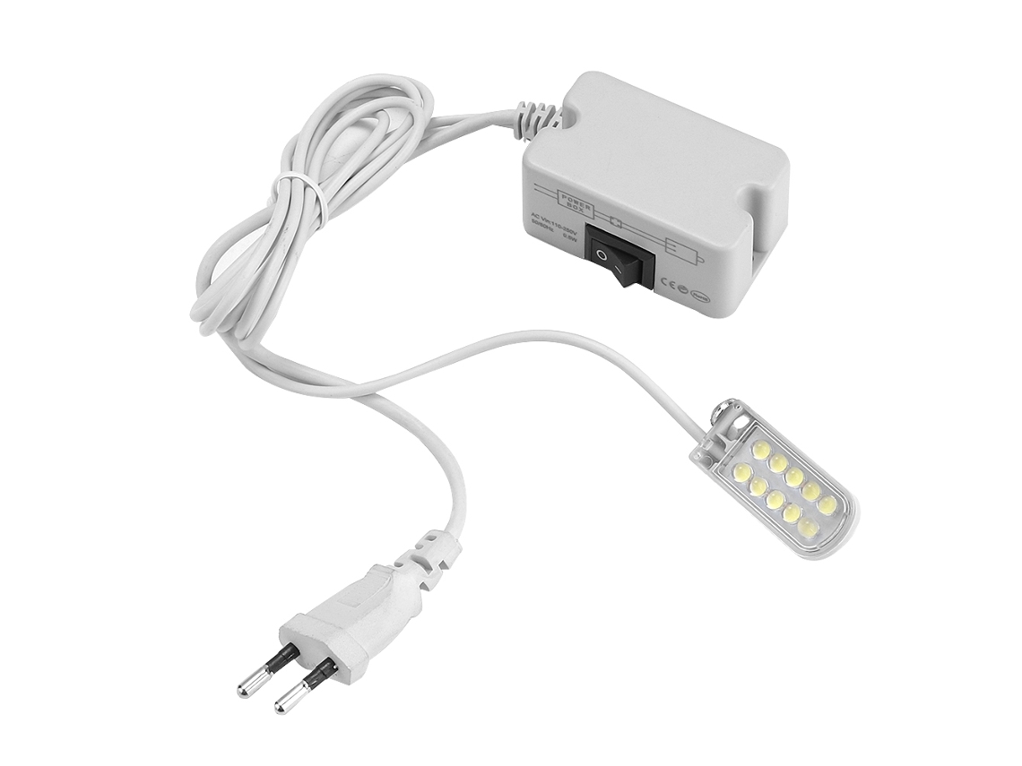 2026 luz Led Flexível com Base Magnética para Máquina de Costura, Luz de Trabalho Gooseneck