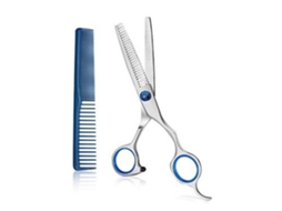Tesoura para Corte de Cabelo Tesoura de Barbear de 6 Polegadas para Salão de Beleza Profissional Tesoura para Corte de Cabelo