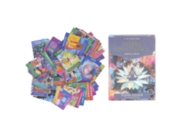 Mali 52 Cartas de Tarot Divinação Padrão Único Material Papel para Festas Entretenimento