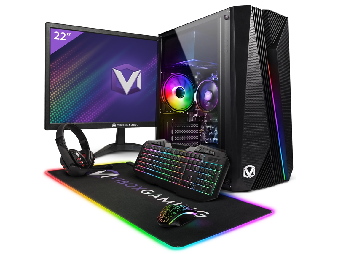 Vibox Vi-16 Gaming Pc Completo • Ryzen 3 32g 4, Ghz • Radeon Vega 8 • 8 Gb Ram • 48 Gb Ssd • Linux • Wifi