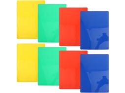Conjunto De 8 Blocos Anotações Reutilizáveis 25x35 Cm Com Superfície Lisa E Brilhante, Ideais Para Escritório E Escola